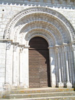 Lescure-d'Albigeois, Eglise St-Michel, Portail (01)
